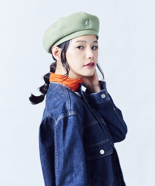 KANGOL(KANGOL)/KANGOL Wool Jax Beret/グリーン