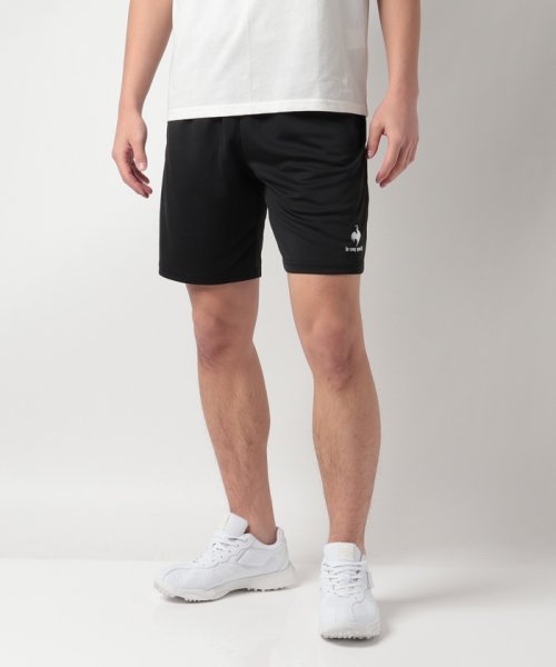 le coq sportif (ルコックスポルティフ)/エコペットハーフパンツ/ブラック