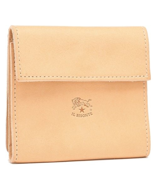 イルビゾンテ 二つ折り財布 ベージュ メンズ レディース Il Bisonte Smw022 Pv0005 Na106b イルビゾンテ Il Bisonte Magaseek