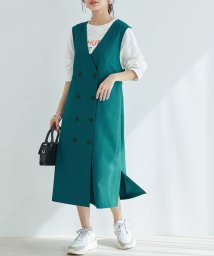 ビス Vis ワンピース ドレス グリーン カーキ 緑色 の通販 Magaseek
