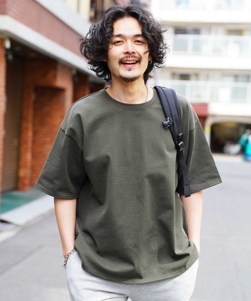 セール ヘビーオンスビッグtシャツ ビッグシルエット オーバーサイズ Tシャツ メンズ おしゃれ ティーシャツ 半袖 カットソー トップス クルーネック ジギーズショップ Jiggys Shop Magaseek