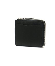 SLOW(スロウ)/スロウ 二つ折り財布 SLOW 財布 goat ゴート mini L zip wallet L字ファスナー 小銭入れ コンパクト 山羊革 333S93J/ブラック