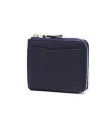 SLOW(スロウ)/スロウ 二つ折り財布 SLOW 財布 goat ゴート mini L zip wallet L字ファスナー 小銭入れ コンパクト 山羊革 333S93J/ブルー