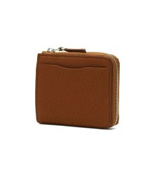 SLOW(スロウ)/スロウ 二つ折り財布 SLOW 財布 goat ゴート mini L zip wallet L字ファスナー 小銭入れ コンパクト 山羊革 333S93J/ブラウン