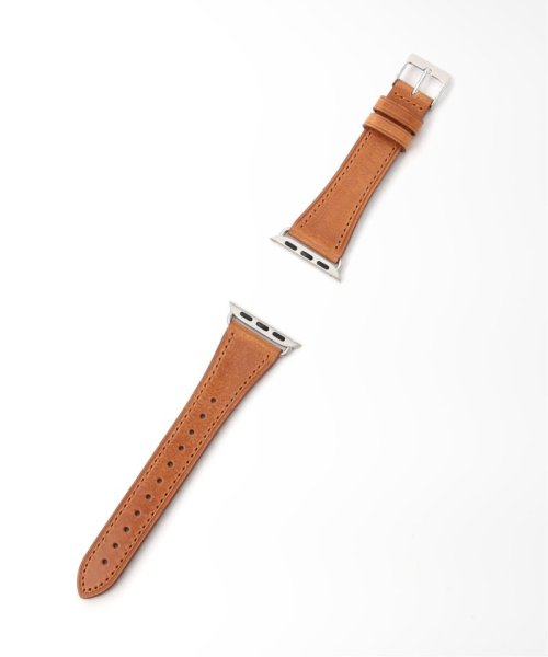 HIROB Ladys(ヒロブ　レディース)/【KUROCURRANT / クロカラント】Apple watch belt / Italian leather/キャメルA