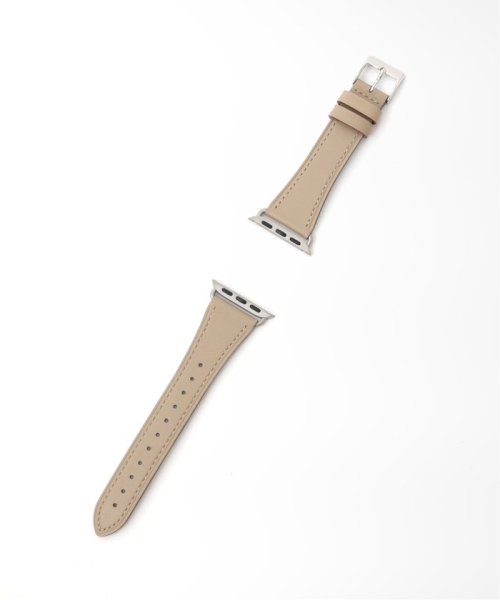 HIROB Ladys(ヒロブ　レディース)/【KUROCURRANT / クロカラント】Apple watch belt / Italian leather/ベージュA