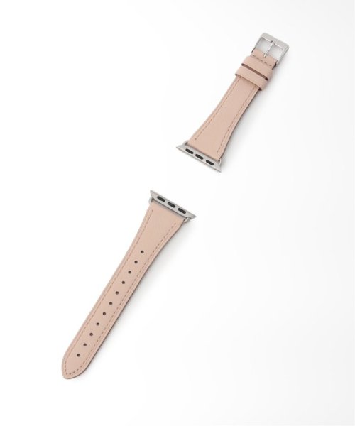 HIROB Ladys(ヒロブ　レディース)/【KUROCURRANT / クロカラント】Apple watch belt / Italian leather/ピンクB