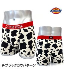 TopIsm(トップイズム)/Dickies ディッキーズ ボクサーパンツ メンズ 無地 総柄 ブランド ロゴ ストレッチ 男性用 下着 メンズ インナー アンダーウェア/ブラック系2