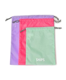 SHIPS KIDS(シップスキッズ)/SHIPS KIDS:NEW 巾着 3点セット/ラベンダー