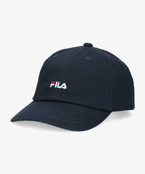 FILA(フィラ)/FILA KIDS SMALL LOGO CAP/ネイビー