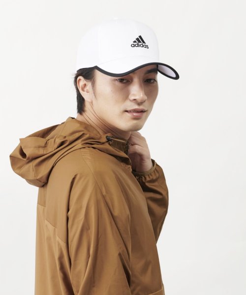 Adidas(アディダス)/adidas CM TC－TWILL CAP/アディダス　メンズ・レディース洗える吸収速乾キャップ/ホワイト