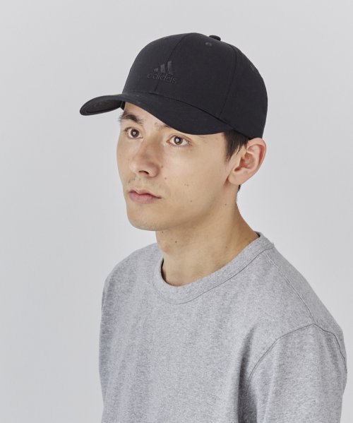 adidas(adidas)/adidas CM TC－TWILL CAP/アディダス　メンズ・レディース洗える吸収速乾キャップ/ブラック系2