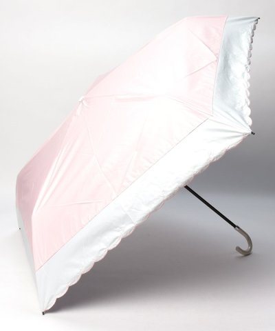 晴雨兼用折りたたみ日傘 ”スカラップハート”