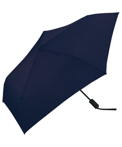 Wpc．(Wpc．)/【Wpc.公式】雨傘 UX LIGHT－WEIGHT ASC 55cm 超軽量 自動開閉 継続はっ水 晴雨兼用 メンズ レディース 折りたたみ傘/ネイビー