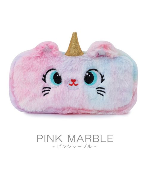 セール ペンケース ゆめかわ ポーチ ふわふわ ねこ 猫 もこもこ 筆箱 新生活 入学式 入園式 入学グッズ クララキッズ Clarah Kids Magaseek