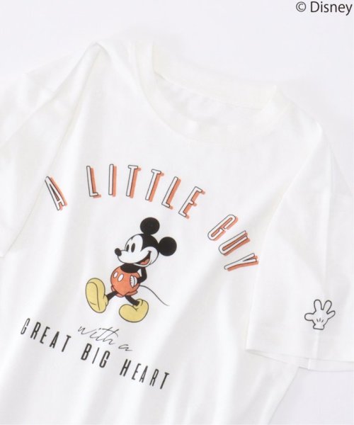 セール】【キッズ】 Disney ディズニー ミッキーマウス／レタープリントTシャツ（100〜150cm）(504507071) | イッカ キッズ( ikka kids) - MAGASEEK