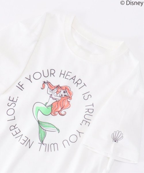 キッズ ディズニープリンセス アリエル プリントtシャツ 100 140cm イッカ キッズ Ikka Kids Magaseek