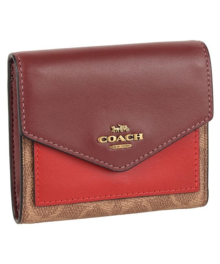 Coach コーチ SMALL WALLET 二つ折り財布