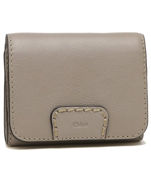 22春大特価セール レディース グレー ミニ財布 エディス 三つ折り財布 クロエ Chloe 053 Chc21wp161f43 財布 小物 Www Comisariatolosandes Com