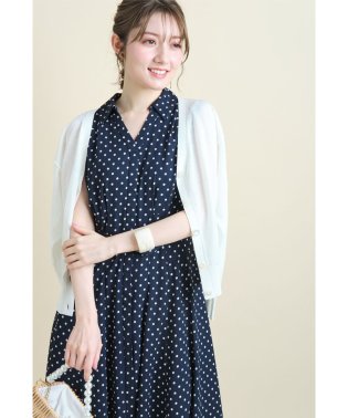 Apuweiser-riche/洗えるシアーＶネックカーディガン/504600753