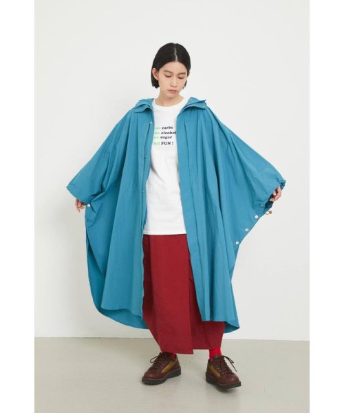 HeRIN.CYE(ヘリンドットサイ)/Water repellent coat/BLU