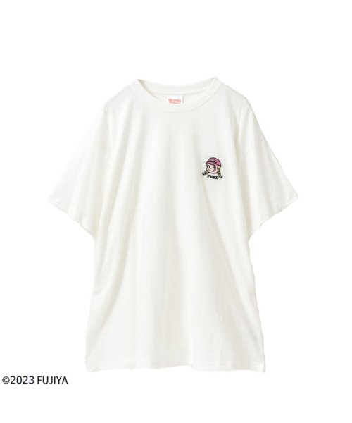セール 大きいサイズ Peko 左胸ワンポイント刺繍tシャツ クイーンサイズ Fkm マックハウス レディース Mac House Women Magaseek