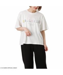 MAC HOUSE(women)(マックハウス（レディース）)/サンリオキャラクターズ スケートボードプリントTシャツ F97036KM/ホワイト