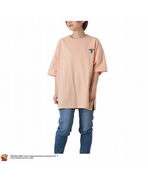 MAC HOUSE(women)(マックハウス（レディース）)/Tom and Jerry アソートTシャツ 335147301/オレンジ