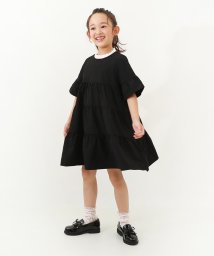 devirock/ティアード半袖ワンピース 子供服 キッズ 女の子 半袖ワンピース ノースリーブワンピース ワンピース /504602470