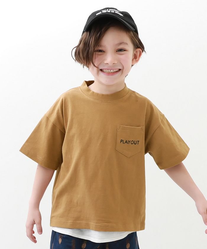 Tシャツ 半袖 トップス 韓国子供服 キッズ Kids 女の子 おしゃれ フラワー刺繍 ティーシャツ オシャレ