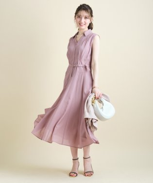 Apuweiser-riche/洗えるシアーシャツカラーワンピース/504602753