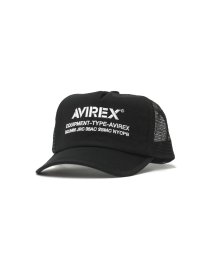 AVIREX/アヴィレックス キャップ AVIREX HEAD WEAR AX KING SIZE MESH CAP LOGO 帽子 ワークキャップ 14308700/504605326