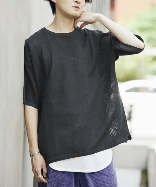 半袖ニット カットソーの2点set リサイクルポリエステルニットt Basic ジャーナルスタンダード レリューム メンズ Journal Standard Relume Men S Magaseek