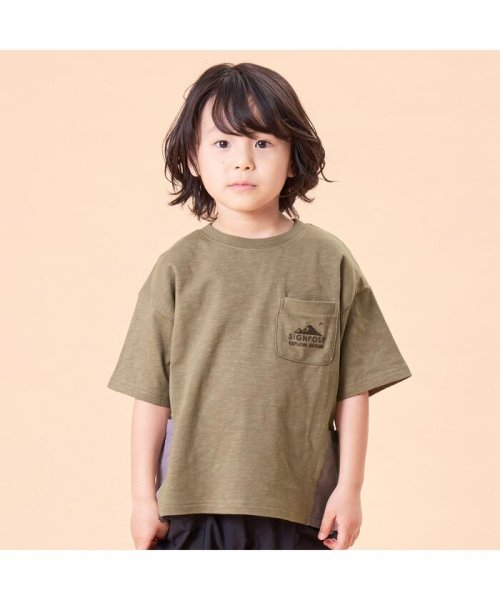 セール 素材切替ユーティリティtシャツ エフオーキッズ F O Kids Magaseek