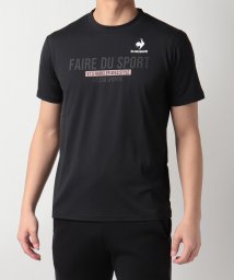 le coq sportif (ルコックスポルティフ)/サンスクリーンショートスリーブシャツ【アウトレット】/ブラック