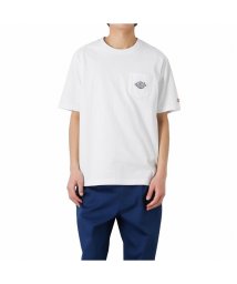 MAC HOUSE(men)(マックハウス（メンズ）)/Dickies ディッキーズ 無地ポケット付き半袖Tシャツ 2278－1530/ホワイト