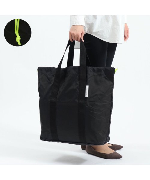 FREDRIK PACKERS(フレドリックパッカーズ)/【日本正規品】フレドリックパッカーズ トートバッグ FREDRIK PACKERS STUFF TOTE エコバッグ 巾着トート 軽量 34L B4 日本製/ブラック