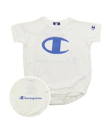 CHAMPION(チャンピオン)/チャンピオン半袖ロンパース/champion/ホワイト