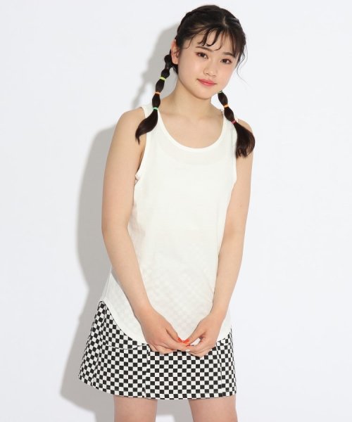 セール コットン100 毛玉になりにくい ラウンドカットタンクトップ ピンク ラテ Pink Latte Magaseek