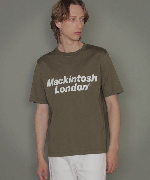 MACKINTOSH LONDON(MACKINTOSH LONDON（メンズ）)/ロゴプリントTシャツ/ブラウン