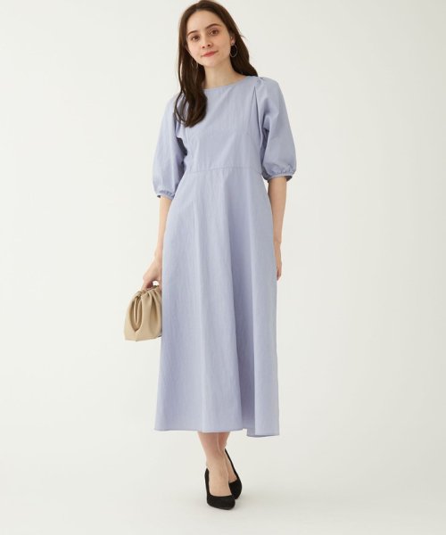 セール バルーン スリーブ ワンピース グリーンレーベルリラクシング Green Label Relaxing Magaseek