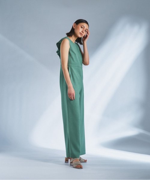 バックフリルサロペット 