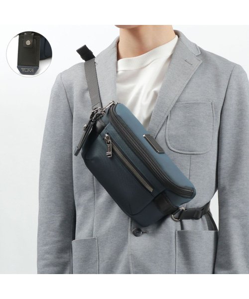 TUMI(トゥミ)/【日本正規品】トゥミ ウエストバッグ TUMI Alpha Bravo 「クラシファイド」ウエスト・パック 斜めがけ コンパクト ナイロン 0232710/ネイビー