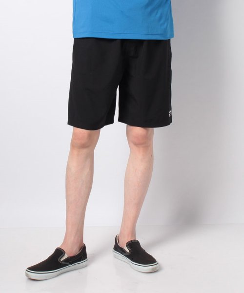 VacaSta Swimwear(men)(バケスタ　スイムウェア（メンズ）)/【REEBOK】ストレッチハーフパンツ/ブラック