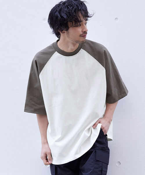 コカ Coca 透けない ヘビーウェイトラグランtシャツ Magaseek