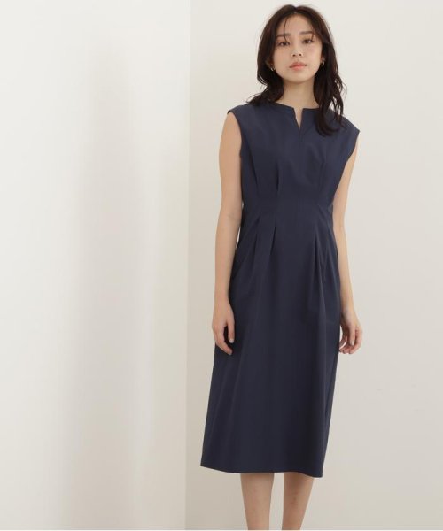 セール タイプライターストレートワンピース ナチュラルビューティーベーシック Natural Beauty Basic Magaseek