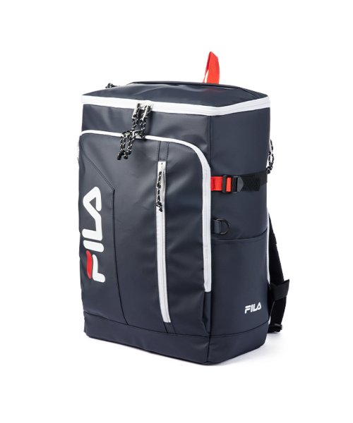 Fila フィラ リュック 30l スクエア ボックス型 通学 男子 女子 高校生 中学生 韓国 大容量 防水 メンズ レディース 7762 フィラ Fila Magaseek