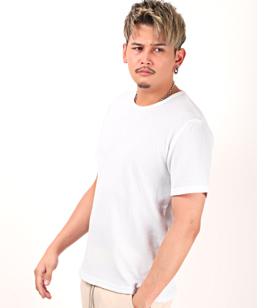 【Deuxieme Classe】 *ワッフルTシャツ　ホワイト（タグ無し新品）