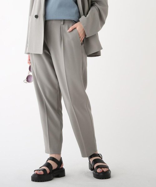 ハイストレッチツイル イージーテーパードパンツ オペークドットクリップ Opaque Clip Magaseek