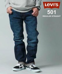 marukawa shonan(marukawa shonan)/＊【Levi's/リーバイス】 501/00501 オリジナルフィット ボタンフライ ストレート ジーンズ メンズ デニムパンツ/ダークビンテージ